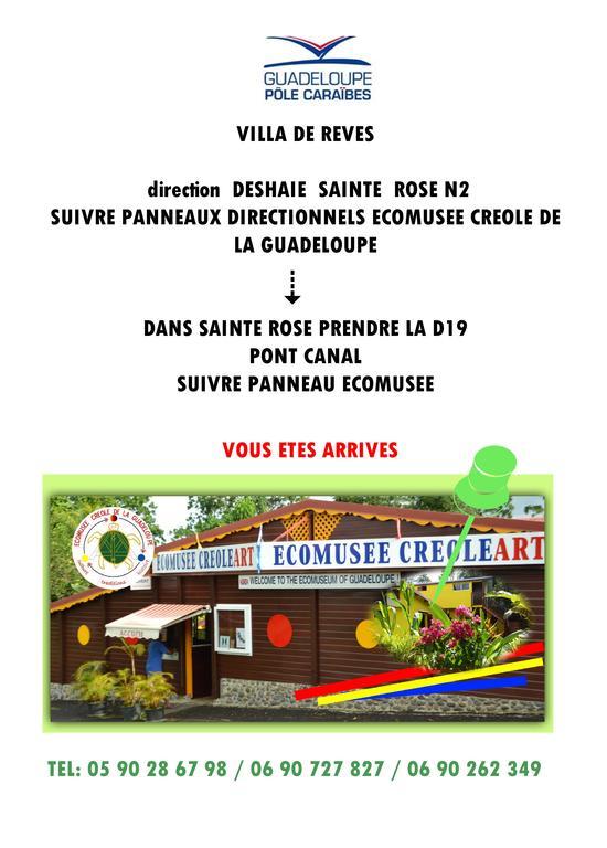 L'Ecomusee Creole De La Guadeloupe Sainte-Rose Eksteriør billede